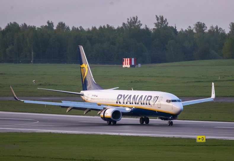 Belarus Ryanair Flight