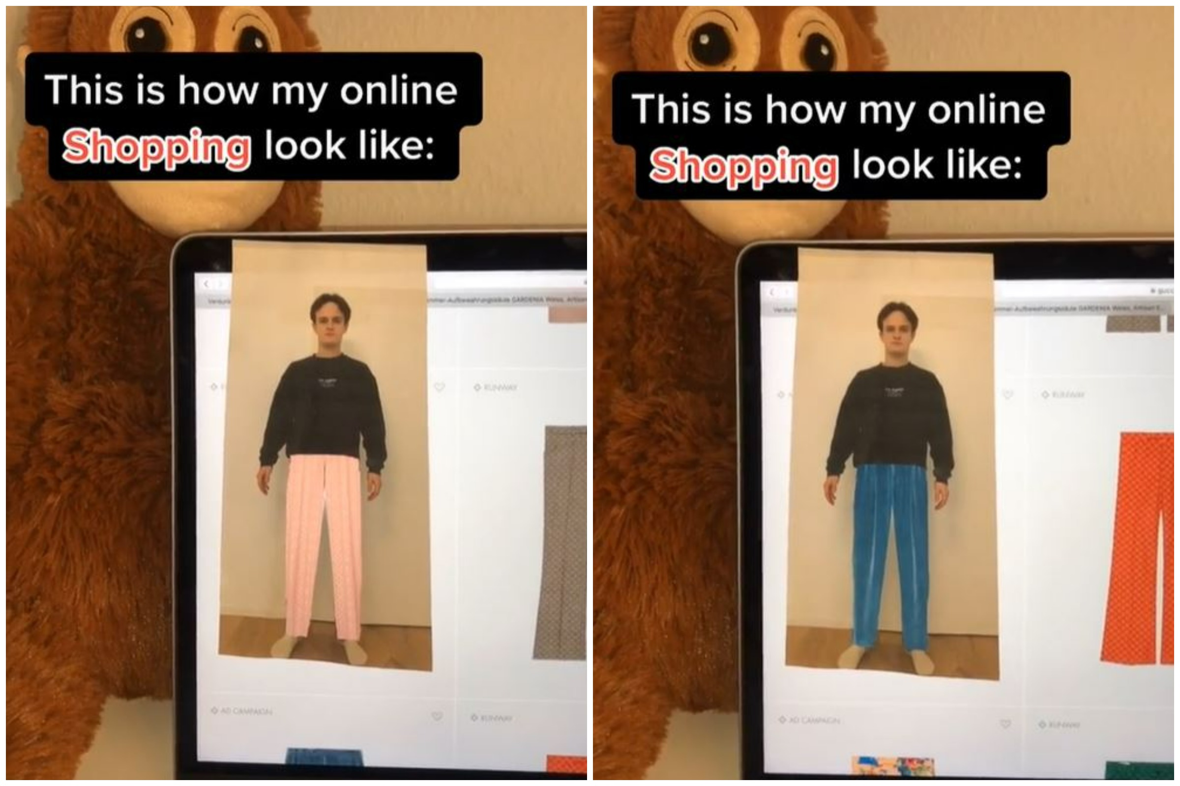 Fashion Fan Shares ‘Genius’ Hack to Try on Clothes While Online Shopping
