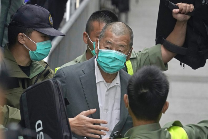 Democracy Advocate Jimmy Lai in Hong Kong