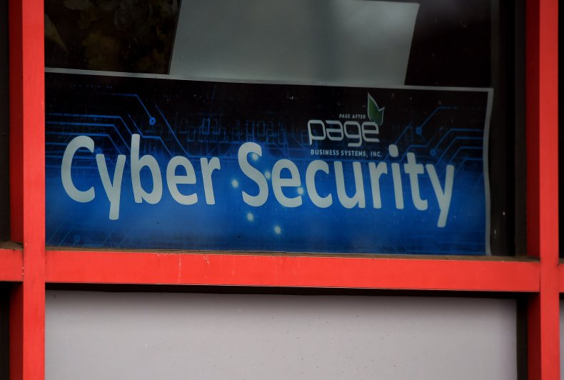 Cyber Security Sign