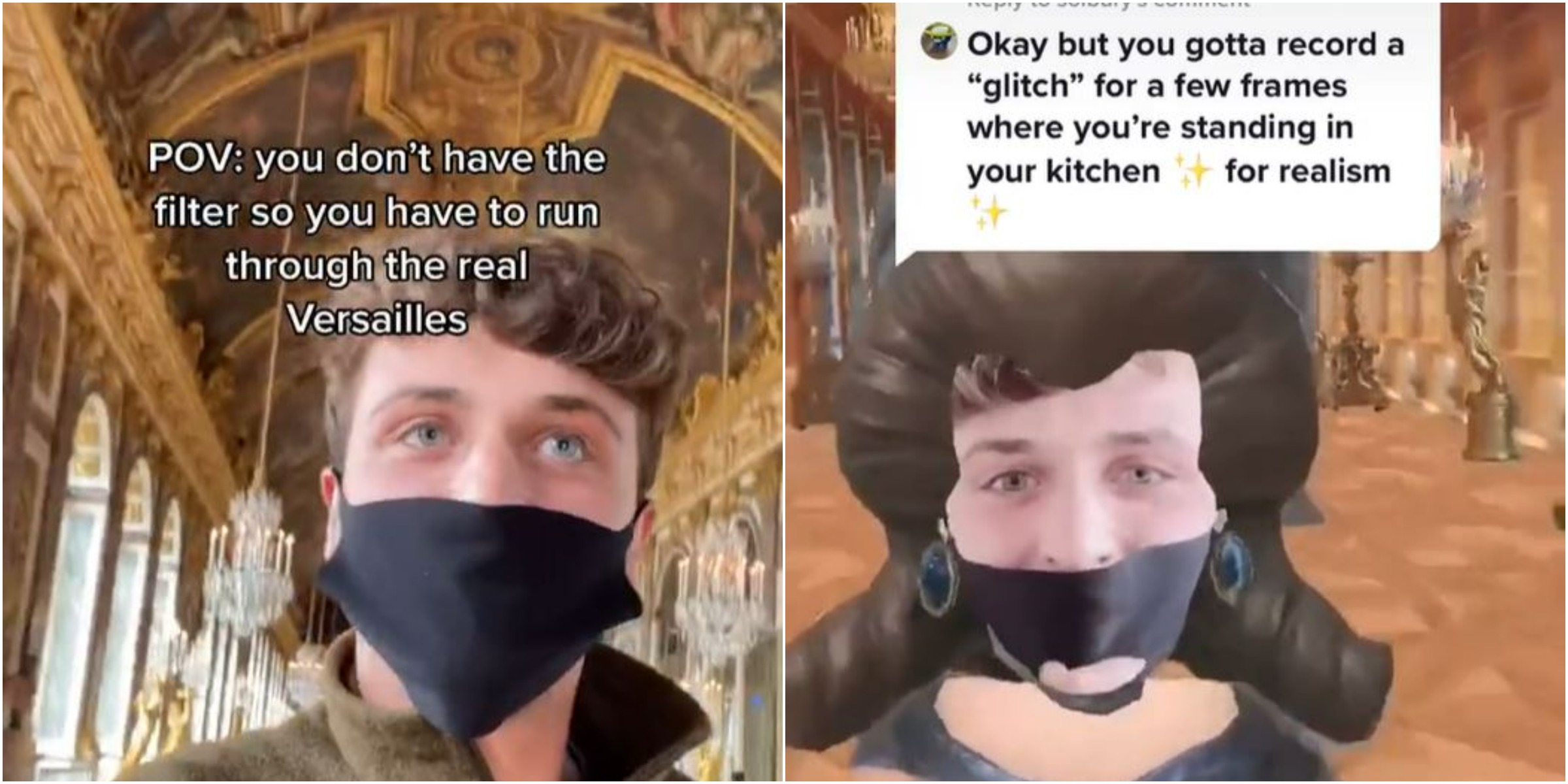 Man Makes His Own Versailles Filter by Running Through Actual Palace - Vimarsana News