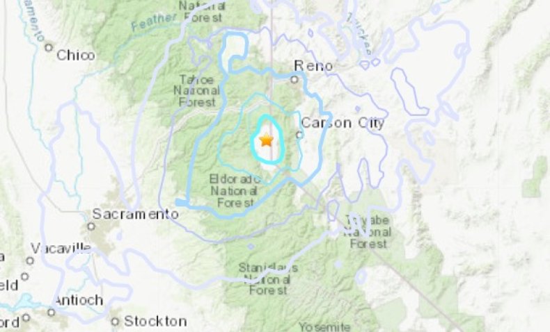earthquake california nevada