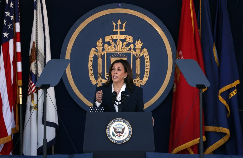 Kamala Harris Naval Academy