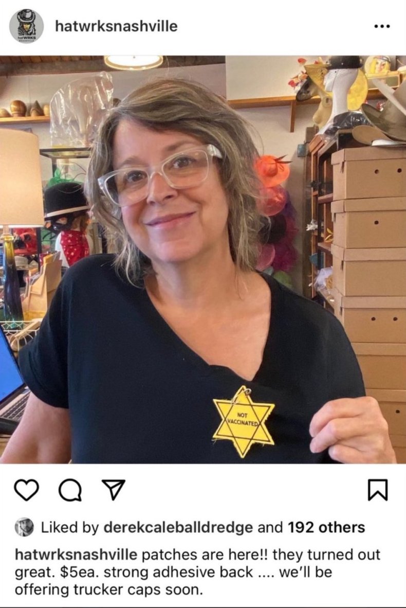 hatWRKS Tennessee Gigi Gaskins Nazi Jewish star