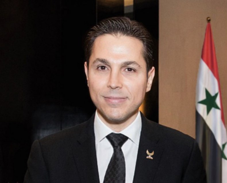 Ribal al-Assad photo for Syria interview