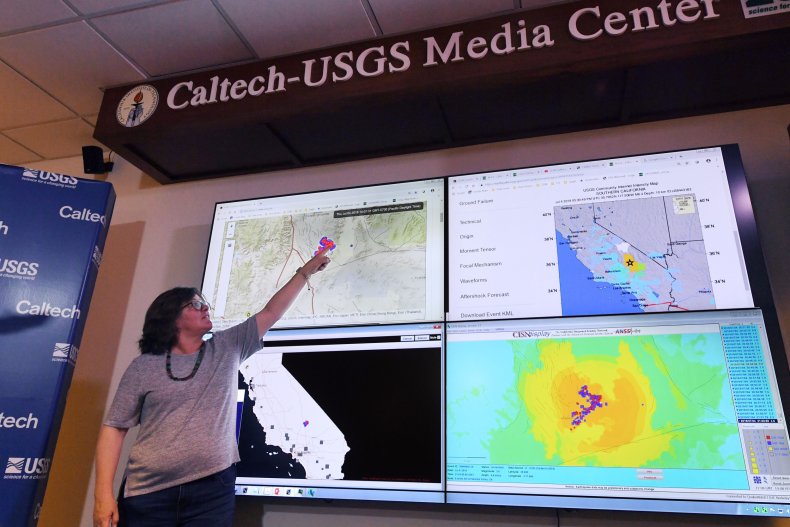 Earthquake stock photo