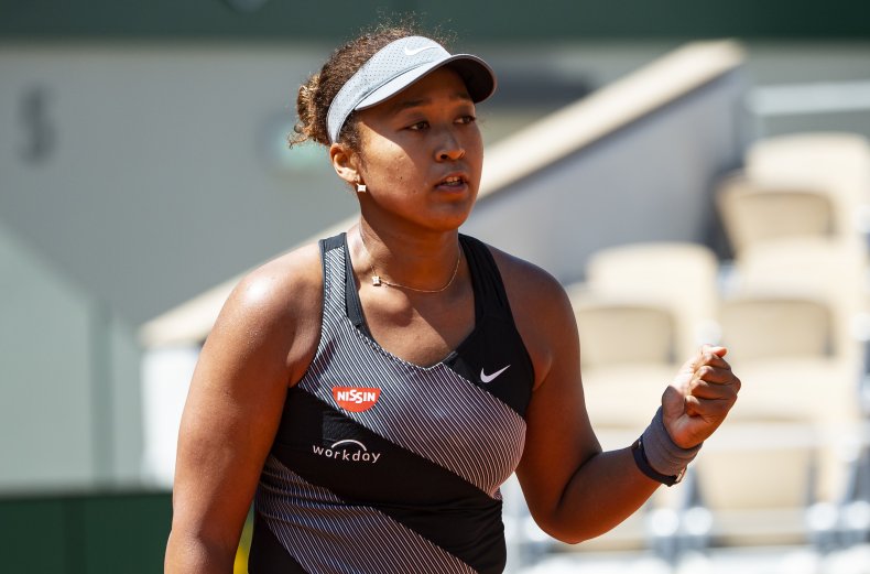 Naomi Osaka à l'Open de France