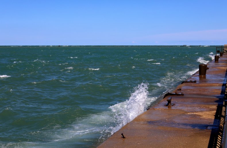 Lake Michigan woman saves drowning children