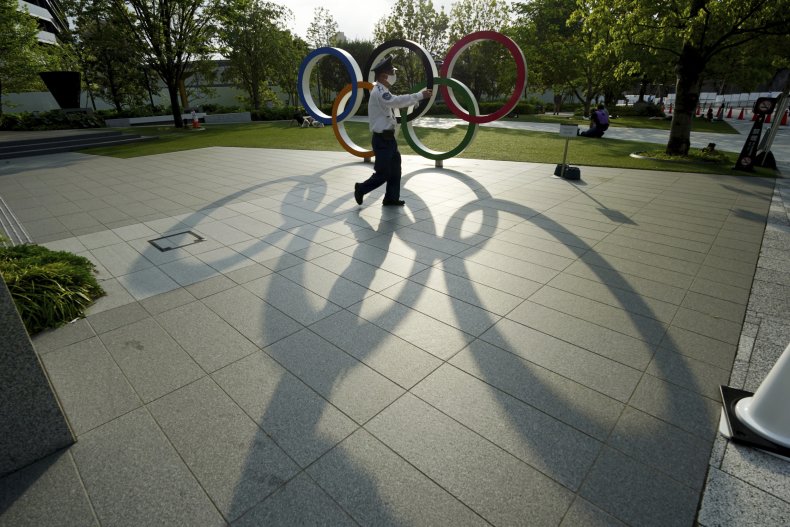 Security guard Tokyo Olympics