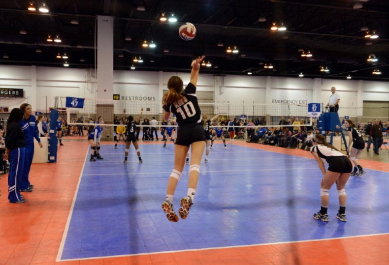 USA Volleyball Colorado Crossroads Breastfeeding Mothers