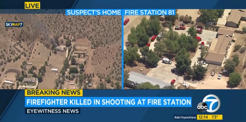 Acton CA House Fire Shooting 3