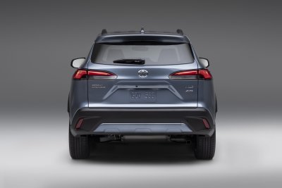 2022 Toyota Corolla Cross rear back 2022 Toyota Corolla Cross rear back