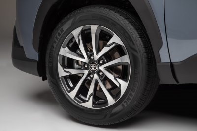2022 Toyota Corolla Cross wheels