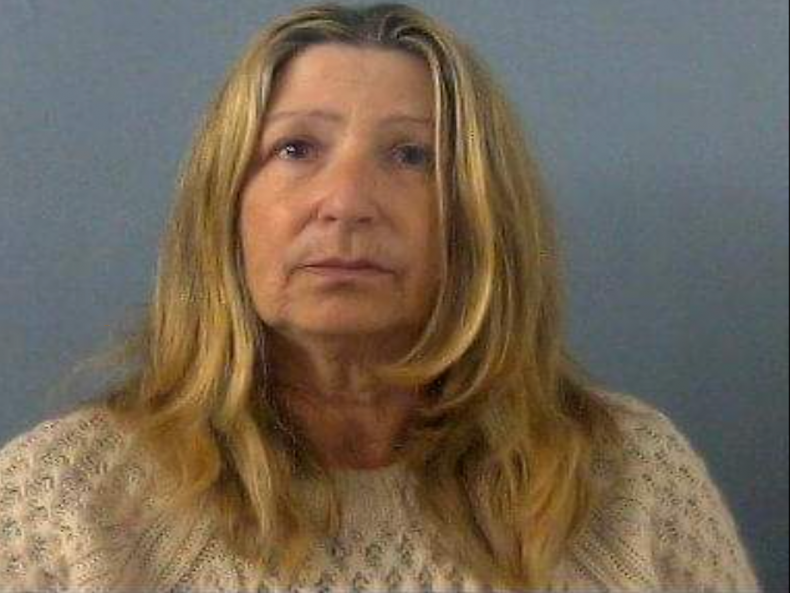 Lynda Rickard in Thames Valley Police custody