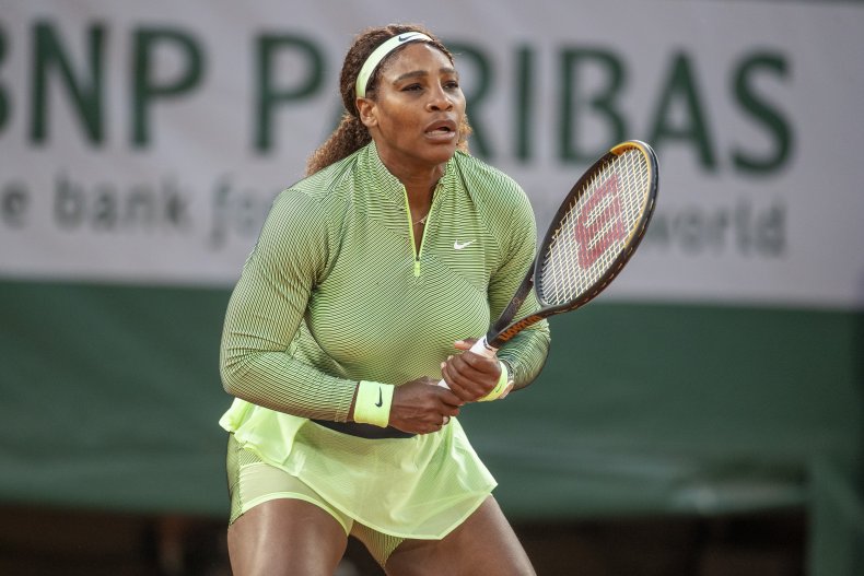 Serena Williams at the French Open