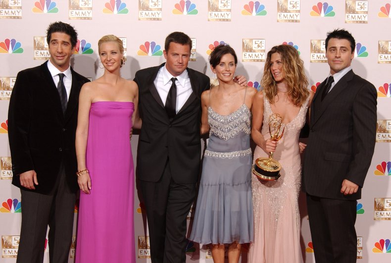 Friends at 54th Annual Primetime Emmy Awards