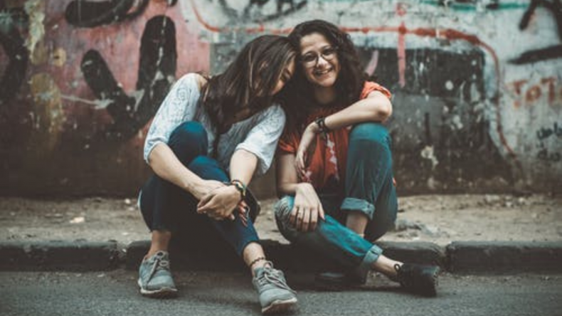 happy girls