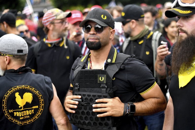 Proud Boys Leader Enrique Tarrio