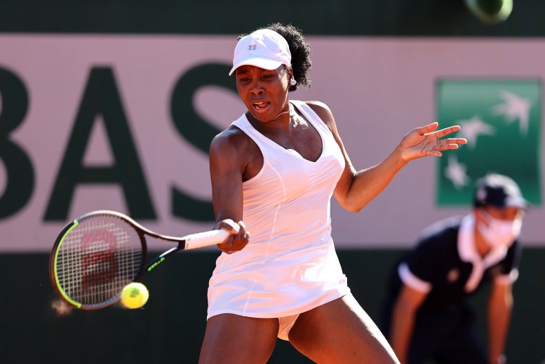 Venus Williams at the French Open