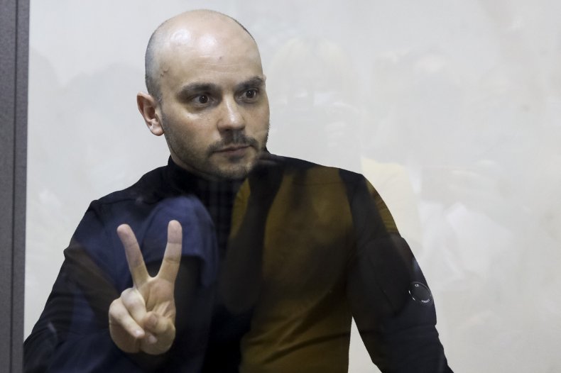 Andrei Pivovarov At Court Session for Arrest