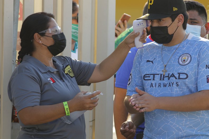 Body Temperature COVID-19 Protocol in Mexico