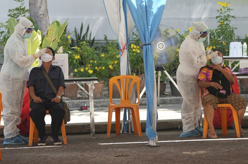 Nasal Swabbing for COVID-19 in Thailand