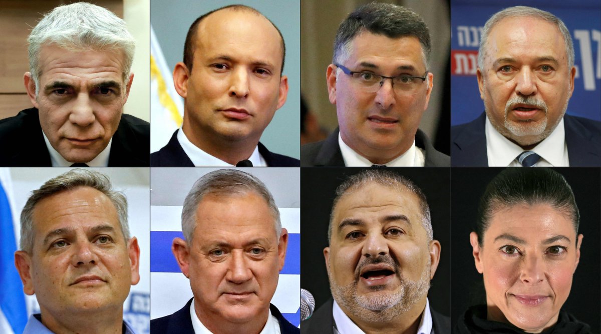 Israel, new, government, coalition, eight, parties