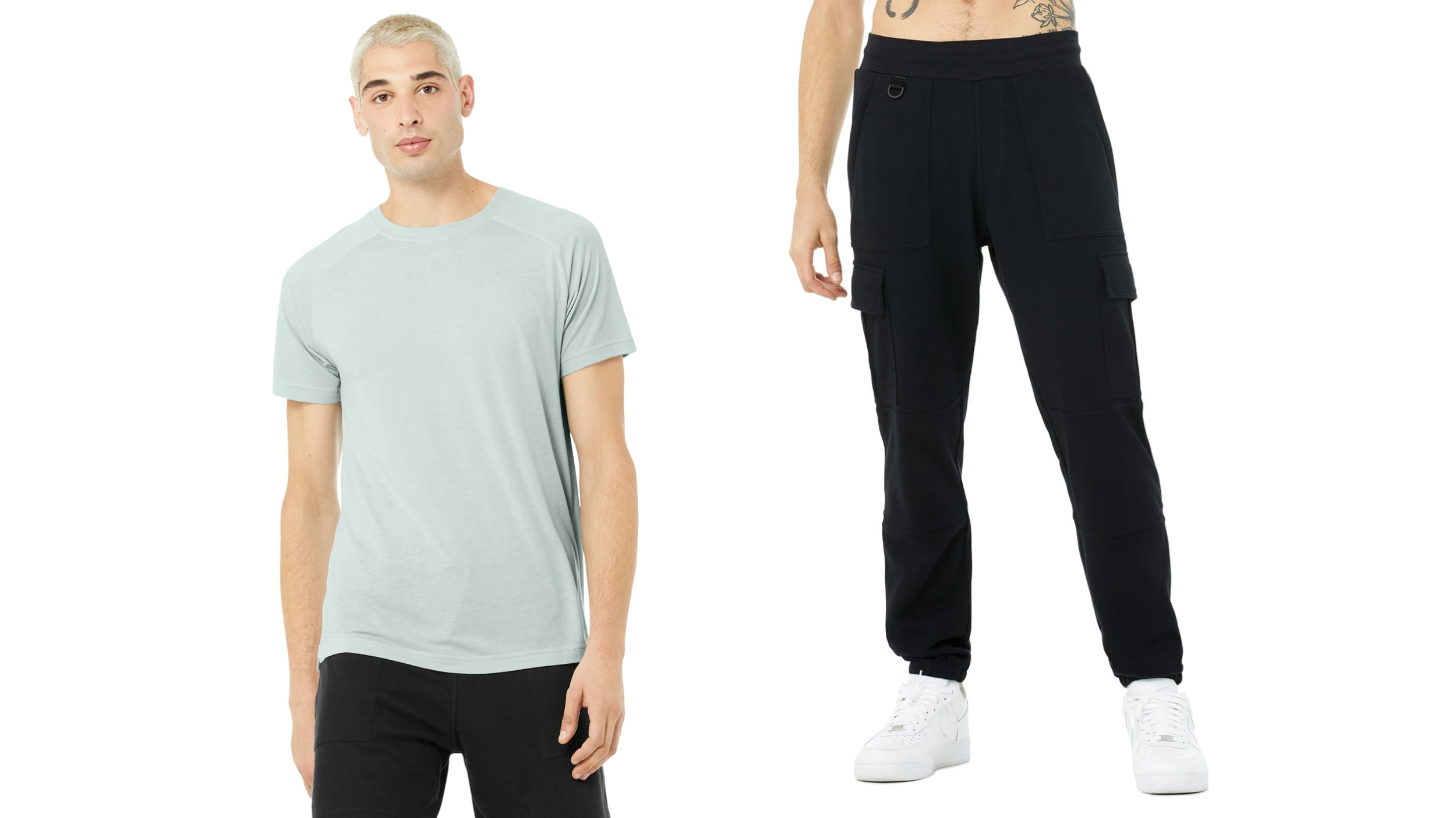 Cuffed Yoga Pants (Solid Heather Grey) | Mens yoga clothes, Fashion, Clothes