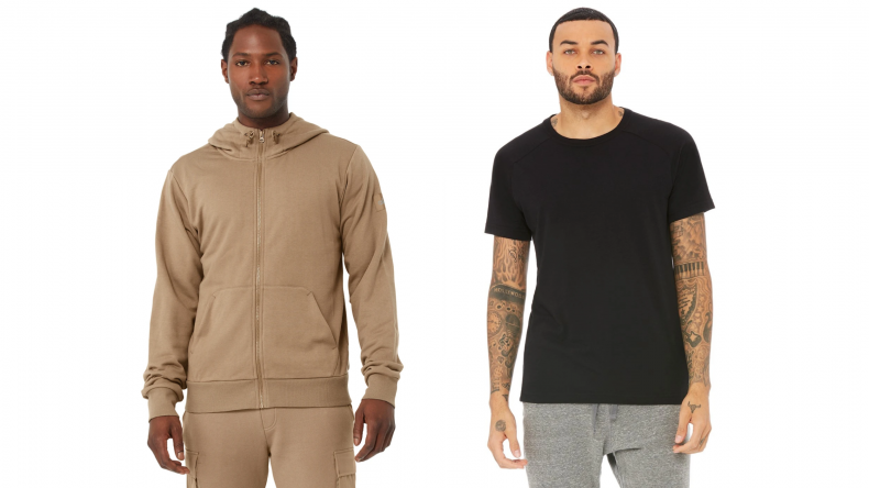 Central Hoodie and Triumph Crew Neck Tee