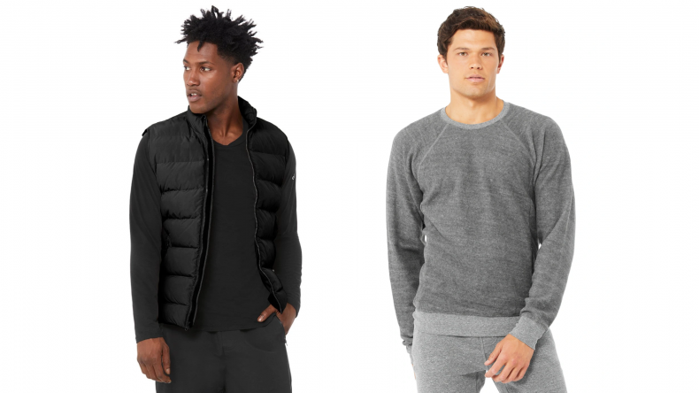 Vail Puffer Vest Triumph Crew Neck Sweatshirt