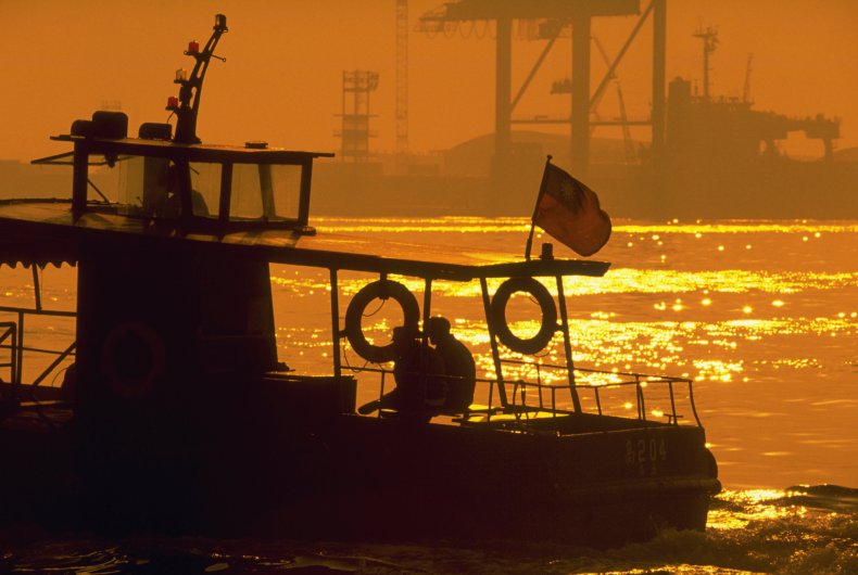 The Port of Kaohsiung in Taiwan.