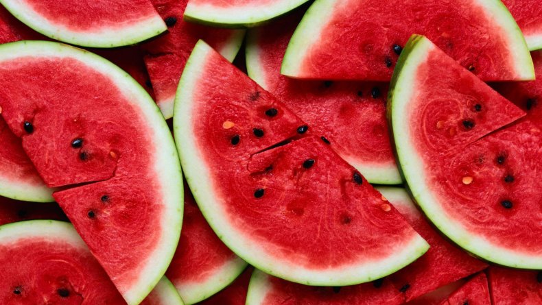 Watermelon slices