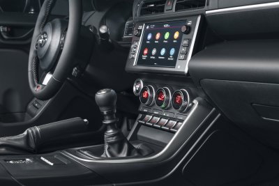 2022 Toyota GR 86 interior shifter