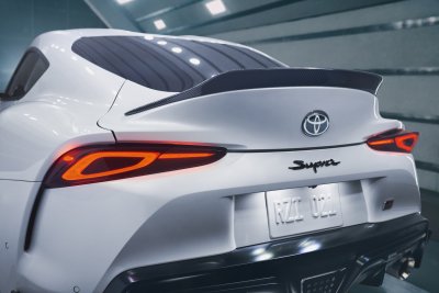 2022 GR Supra A91-CF Edition back spoiler 2022 GR Supra A91-CF Edition back spoiler