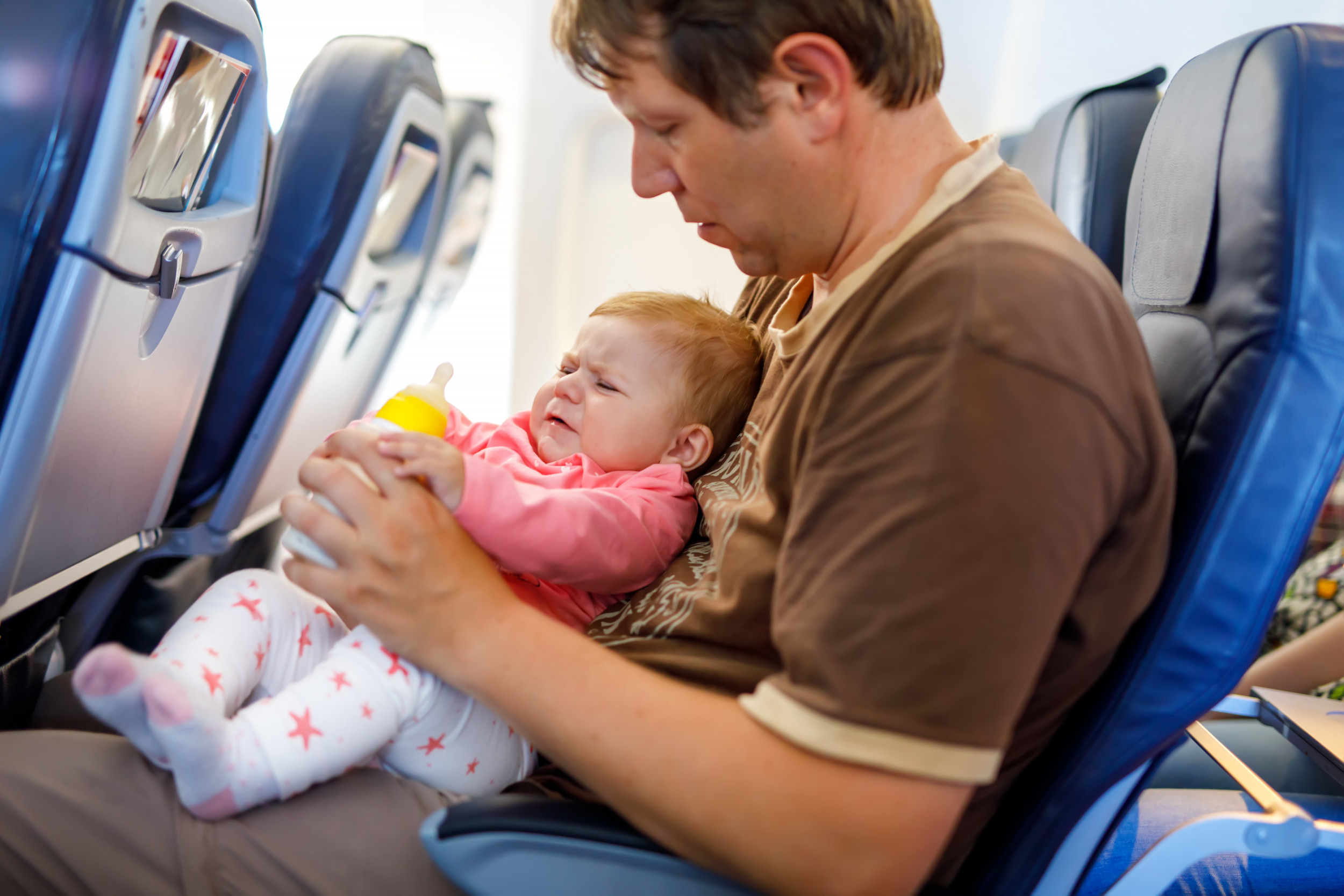 Mom's Plea for People to Stop Getting Mad at Crying Babies on Flights Goes Viral