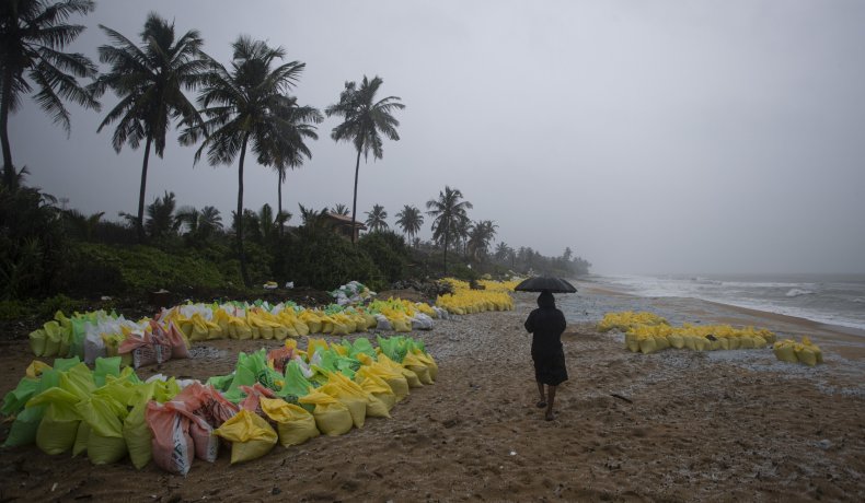 Plastic Pellets From Sri Lank Ship