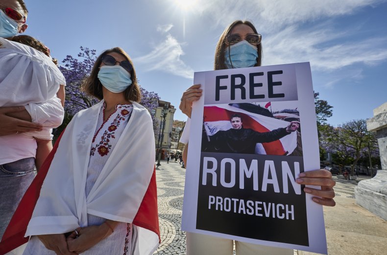Belarus Protestors
