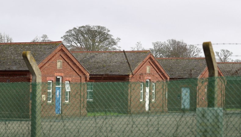Napier Barracks Asylum UK