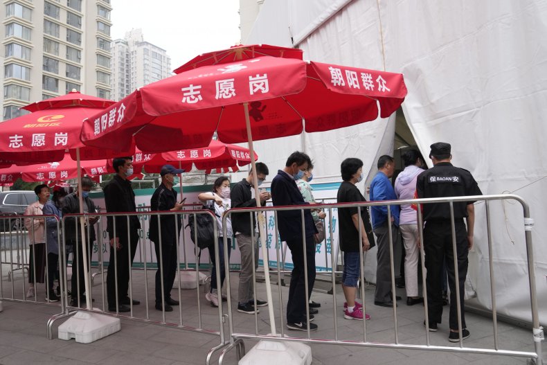 COVID-19 Vaccination Center in Beijing, China