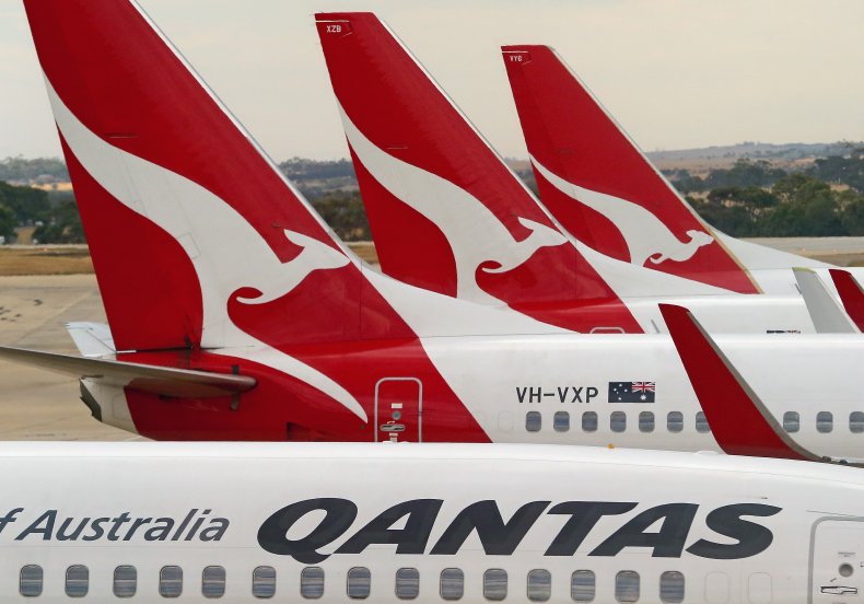 Qantas Planes in Melbourne