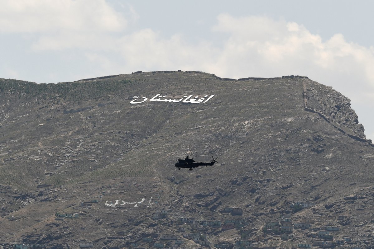 US, military, helicopter, fly, Afghanistan, hillside