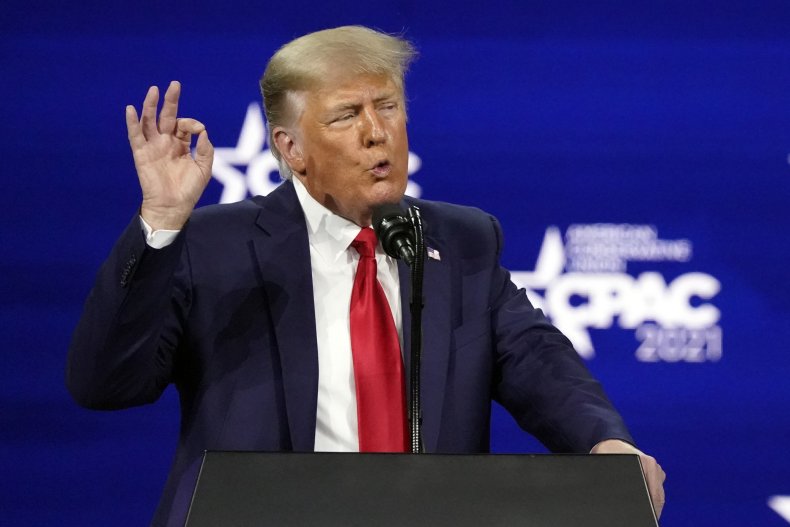Donald Trump at the CPAC