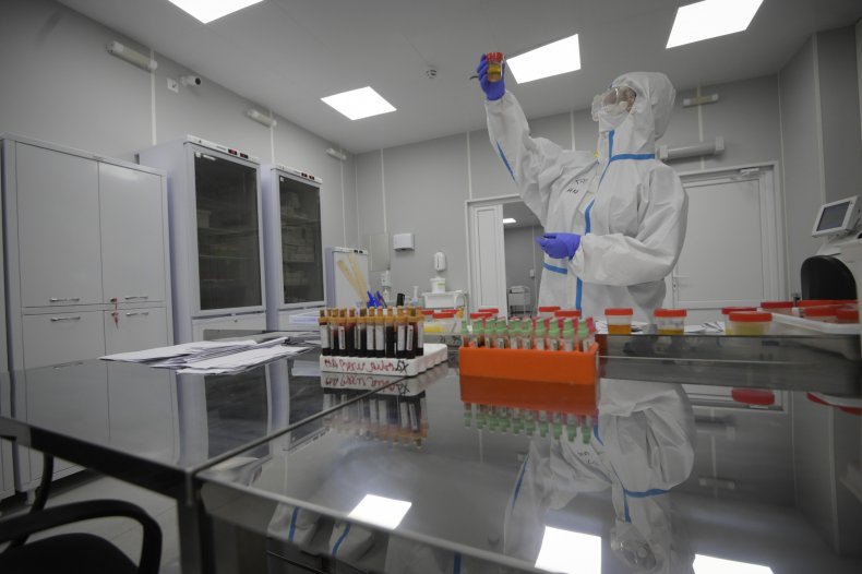 Russia, COVID-19, hospital, laboratory, Moscow