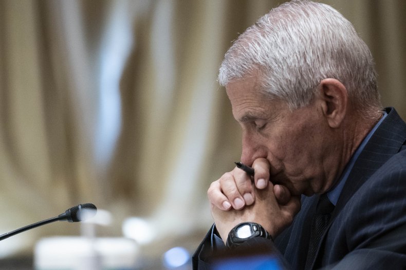 Dr. Anthony Fauci in May 2021