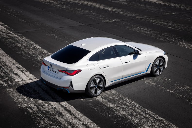 2022 BMW i4 back rear side