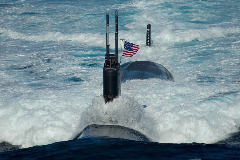 Los Angeles-class attack submarine USS Tuscon