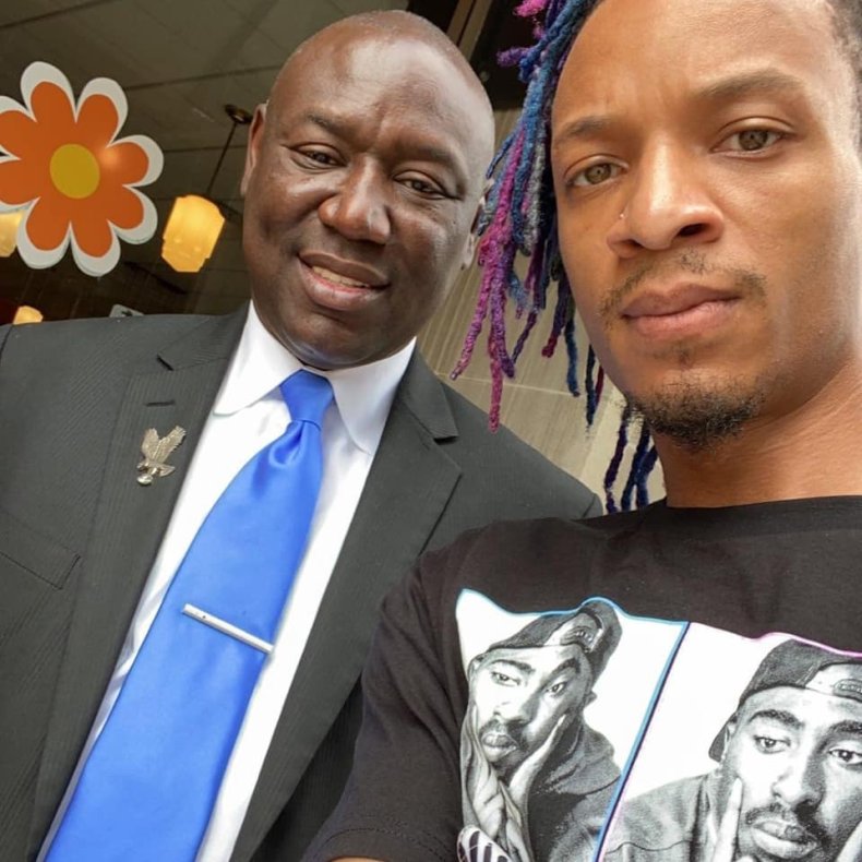 Winston Boogie Smith with Ben Crump