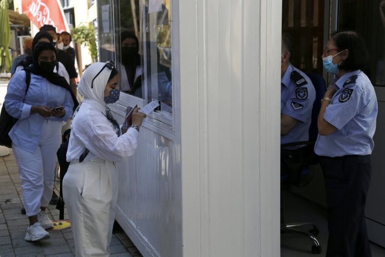 Woman Shows Police COVID-19 Test
