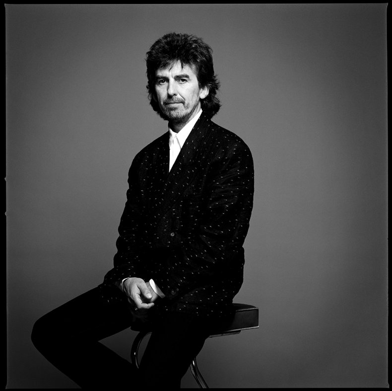 George Harrison photographed by Chris Cuffaro