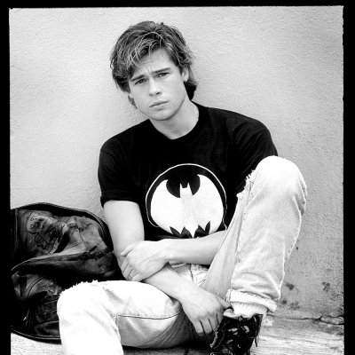 Brad Pitt photographed by Chris Cuffaro Brad Pitt photographed by Chris Cuffaro